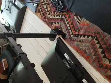 On-site television and wall-mount setup